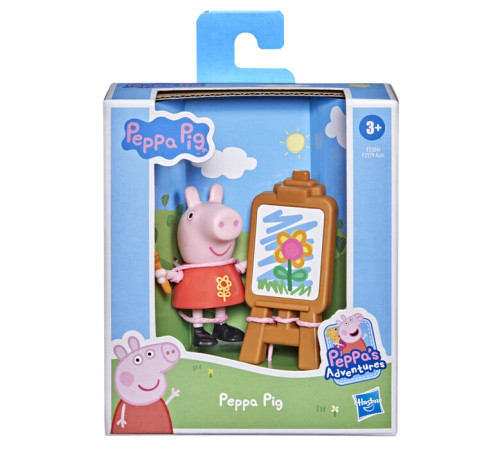 peppa pig f2179 figurină "peppa pig" (7,5 cm) în sort.