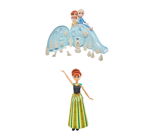 disney princess f3253 set de joc "frozen 2" cu plastilină play-doh (in sort.) 