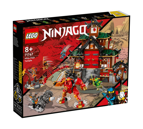  lego ninjago 71767 constructor "temple-dojo ninja" (1394 el.)