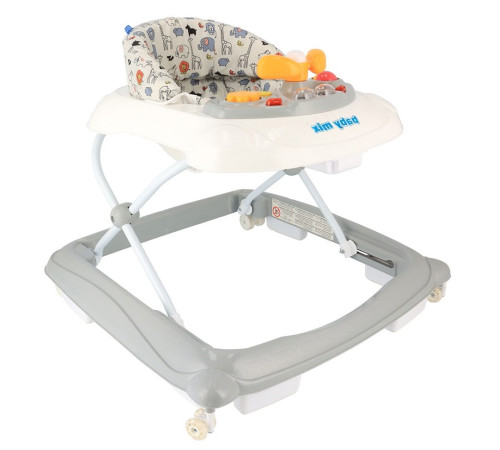  baby mix 47976 premergător muzical (gri)