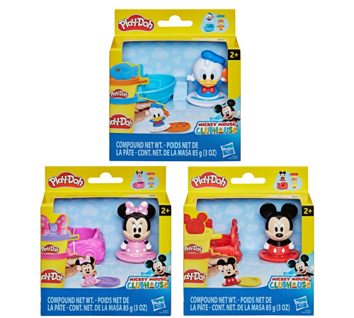  play-doh g2325 set de plastilină disney junior "Ștampilează și joacă-te" (in sort.)