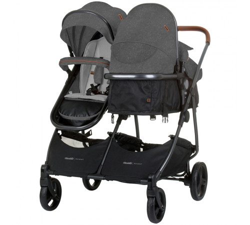 chipolino carucior pentru gemeni duo smart kbds02502cl cloud