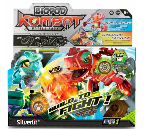  silverlit 88138 Боевой набор роботов 'biopod kombat battle" 