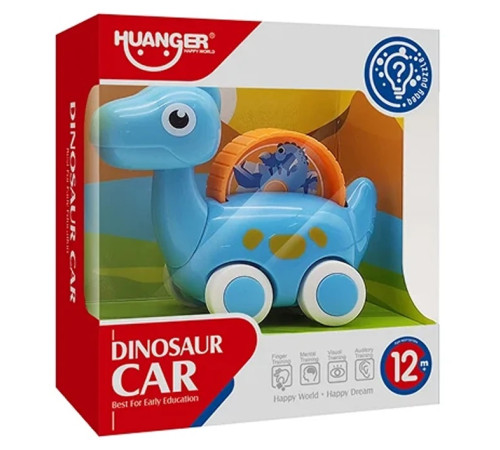  18561 mașinuță dinozaur cu inerție huanger huanger he8007 синий