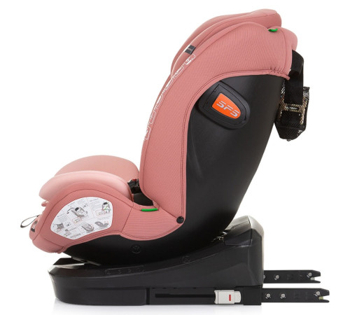 chipolino scaun auto "i-size isofix 360 volare" stkvlr02405fl (40-150 cm.) flamingo