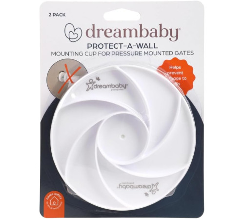  dreambaby g930 Монтажные накладки на стену protect-a-wall (2 шт.)