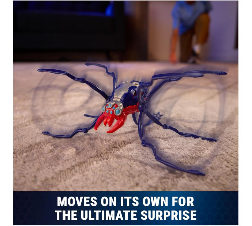 spin master 6072914 jucărie interactivă microrobot-păianjen hex bots skitter bot spider