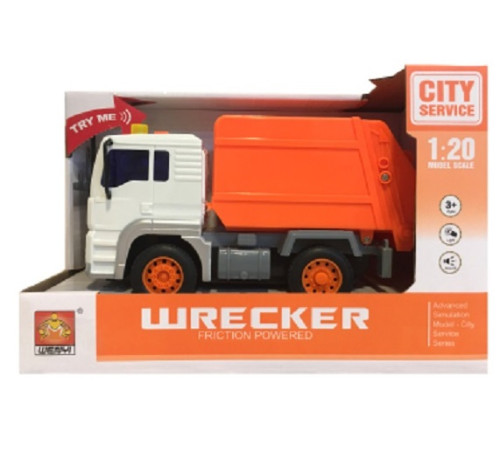 op 200194176 Игрушка инерционная "Мусоровоз" (свет, звук) wy541c