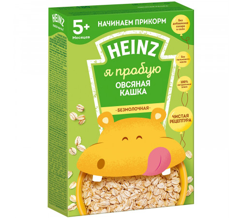 Детское питание в Молдове heinz Первая овсяная кашка без молока (5m+) 180 гр.