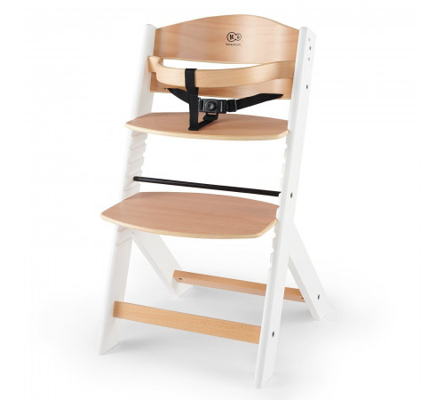 kinderkraft Стульчик для кормления enock белый/дерево