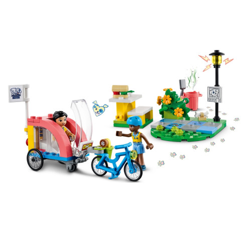 lego  friends 41738 constructor "bicicleta de salvare pentru câini" (125 el.)