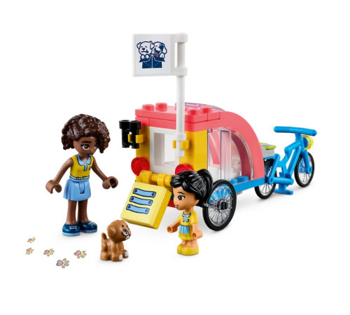 lego  friends 41738 Конструктор "Спасательный велосипед для собак" (125 дет.)