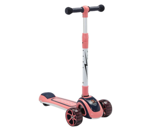  rtm scooter 51800 trotinetă cu muzică și lumini (roz)