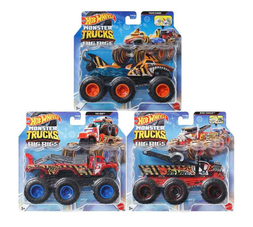 hot wheels hwn86 Машина-внедорожник "monster truck-big rigs" (в асс.)