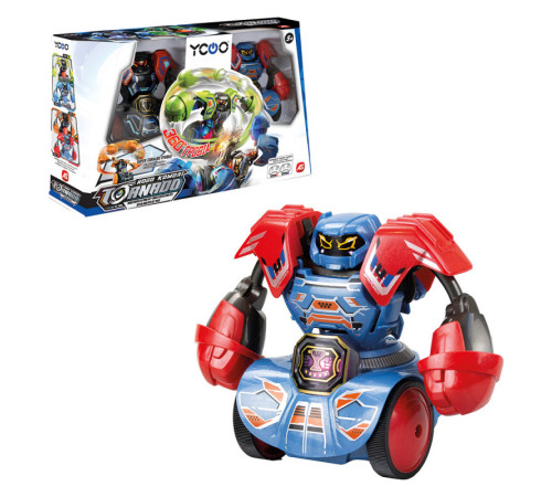 ycoo 7530-86883 set roboti de luptă cu radio  control "robo kombat 360 tornado" (in sort.)