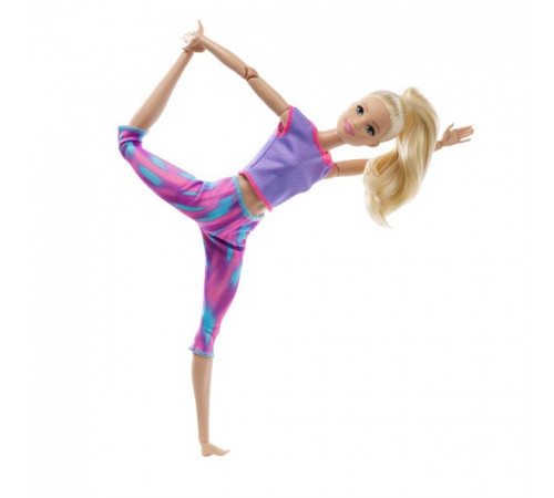 barbie gxf04 Кукла Барби серии "Двигайся как я" блондинка