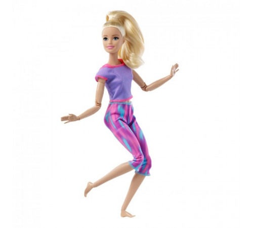 barbie gxf04 Кукла Барби серии "Двигайся как я" блондинка