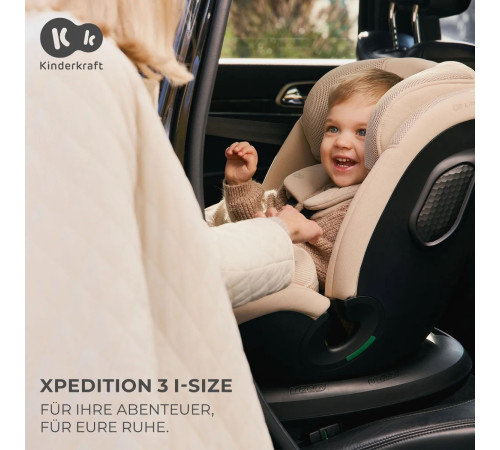 kinderkraft Автокресло xpedition 3 isofix гр. 0+/1/2/3 (0-36 кг.) чёрный