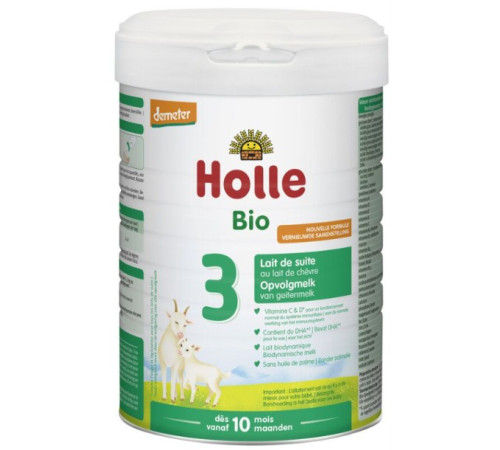  lapte praf de capra holle organic 3 (10 luni+) 800 g