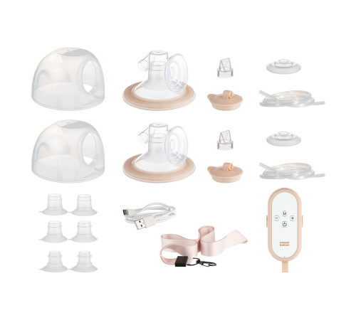 canpol 20/106 Двойной портативный молокоотсос "milkshell"