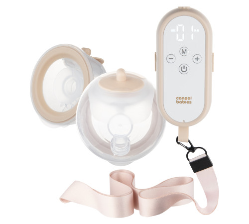 canpol 20/106 Двойной портативный молокоотсос "milkshell"