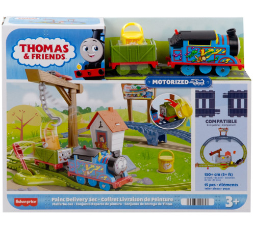 thomas & friends htn34 Моторизованный игровой набор "Цветное приключение"