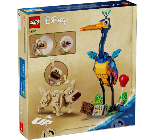 lego disney 43290 constructor "kevin și dug" (628 el.)
