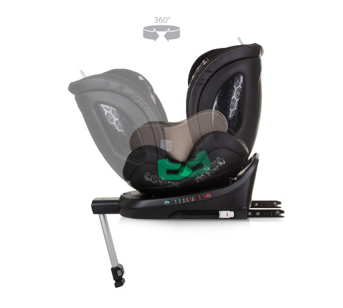 chipolino scaun auto "i-size isofix maximus" stkmm02403ma (40-150 cm.) maro