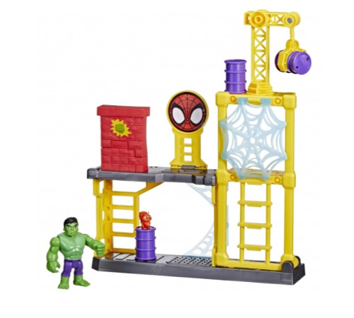 spider-man f3717 Игровой набор "hulk smash yard"