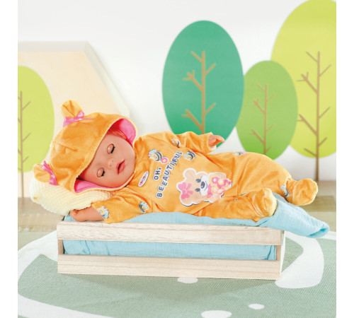 zapf creation 834619 salopină baby born bear (36 cm)