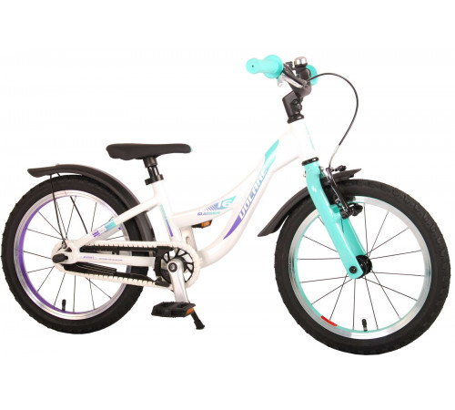 volare 21676 bicicletela 16 "glamour prime collection" alb/mentă