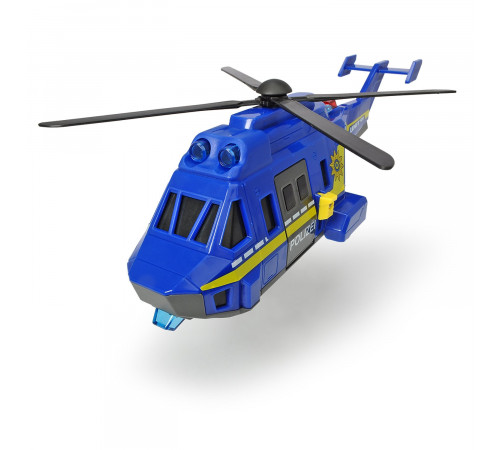 dickie 3714009 elicopter de poliție cu sunet și lumină