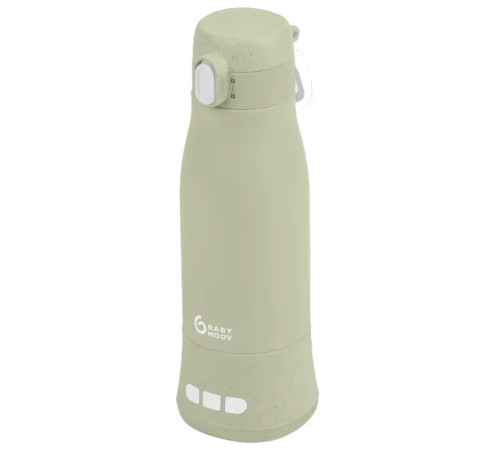  babymoov a002104 &Icirc;ncălzitor de biberoane portabil și re&icirc;ncărcabil " moov & feed" (340 ml.) verde