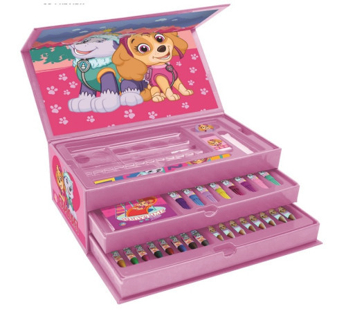 total office ppt-1113 cutie de colorat cu sertare "paw patrol"