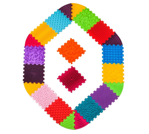 Jucării pentru Copii - Magazin Online de Jucării ieftine in Chisinau Baby-Boom in Moldova ortek 12735 covoraș ortopedic pentru masaj puzzle (14+8 el.)