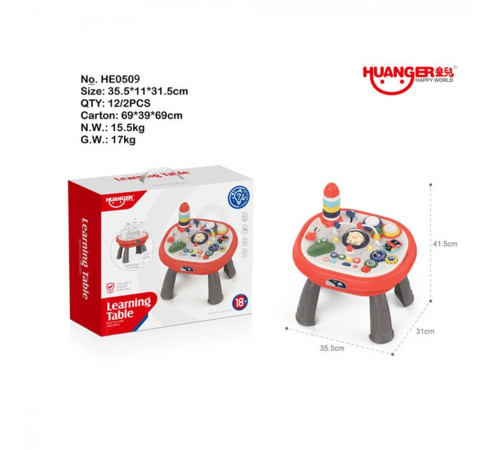 19926 masă de joacă educativă "huanger learning table"
