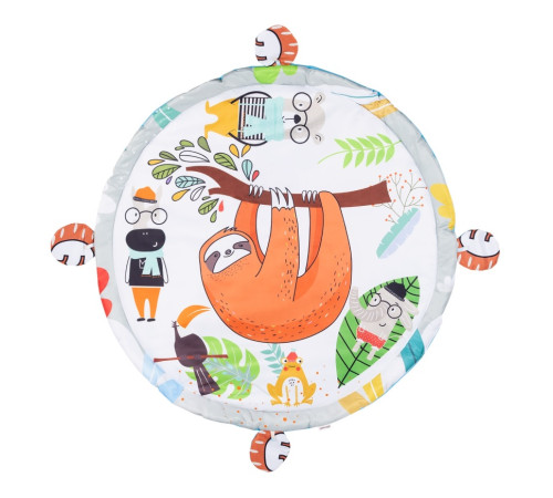 chipolino covoraș muzical de joacă cu mingi pgmlb02501ju "junglă"