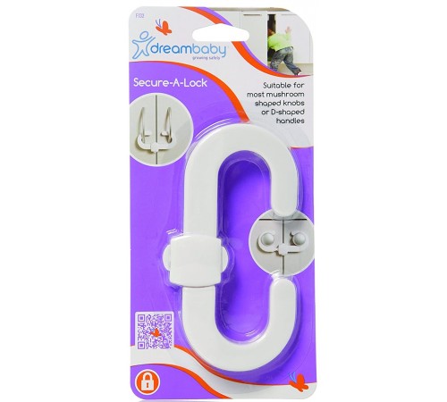 dreambaby g132 Замок на дверцы secure-a-lock  (1 шт.)