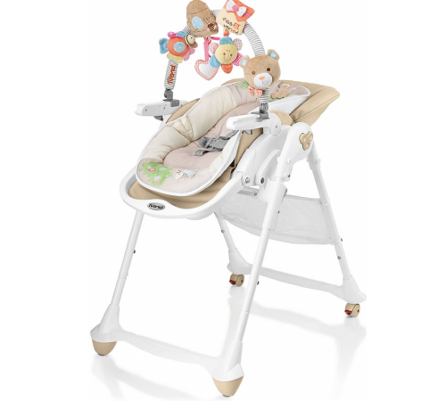 Brevi Стульчик для кормления B.Fun 642 цвет песочный brevi Стульчик для кормления b.fun 642 цвет песочный