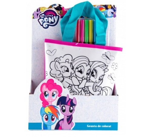 total office mlp-wb4146 geanta de colora "my little pony"