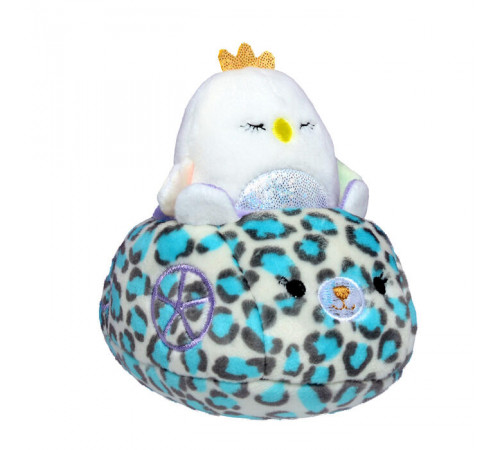 squishmallows sqm0020 Игрушка "Плюшевый герой в машинке" в асс.