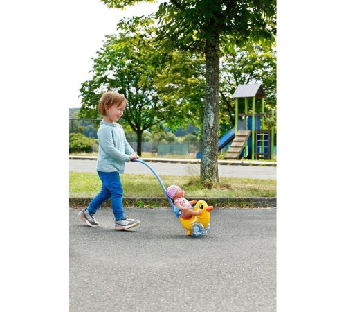 zapf 837535 jucărie de călărit "berta rățușca" pentru păpuși (36–43 cm)