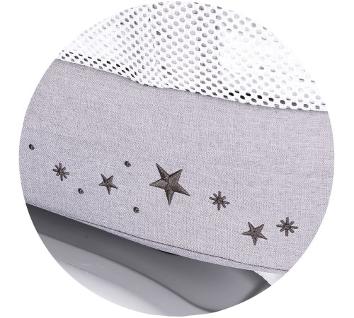 chipolino kossg02501gr Детская колыбель 2-в-1 со светодиодным дисплеем "sogno" grey