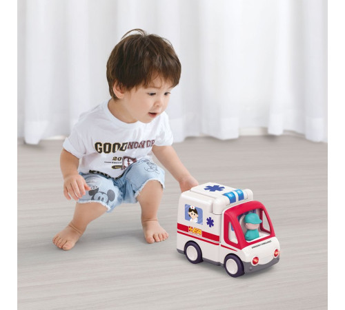 hola toys e9997 jucarie muzicala "ambulanta"