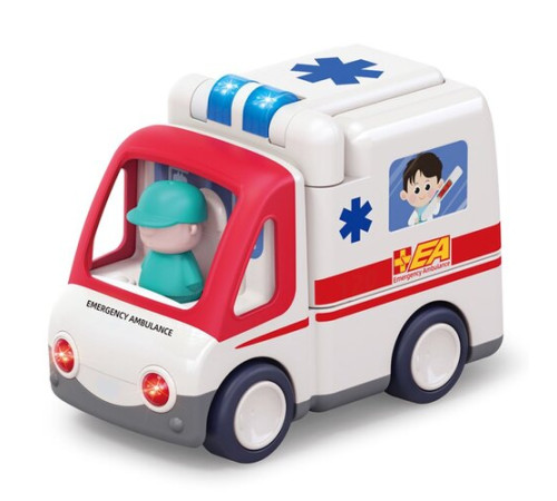  hola toys e9997 jucarie muzicala "ambulanta"