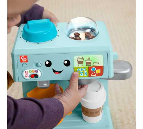 fisher-price htw96 jucărie interactivă smart stages "aparat de cafea"
