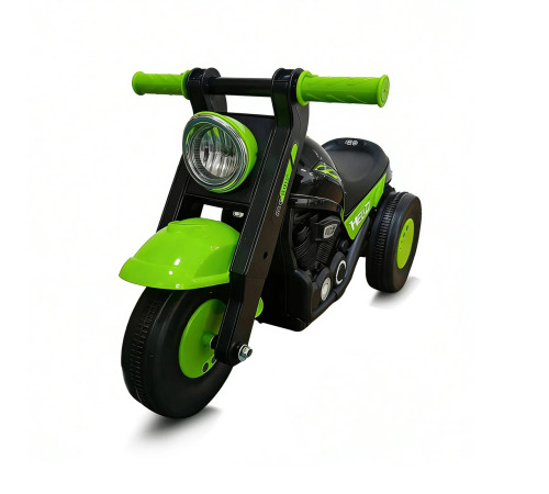 chipolino rocbr0263gr tolocar muzical "bubble rider" (verde)