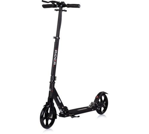 chipolino dsrid0261bk trotinetă cu fr&acirc;nă de m&acirc;nă "rider" (8+) negru
