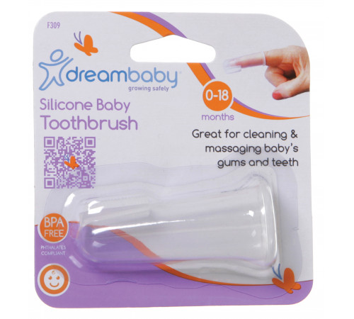Dreambaby F309 Силиконовая зубная щетка dreambaby f309 Силиконовая зубная щетка