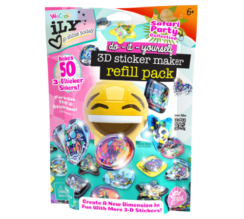  wecool 113093 set suplimentar pentru crearea autocolantelor 3d
